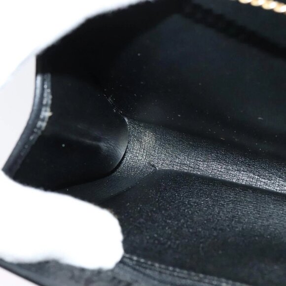 Christian Dior Trotter Canvas Chain Shoulder Bag Black Gold Auth 124297 - Picture 13 of 16